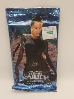 2001 Lara Croft: Tomb Raider Inkworks Trading Cards – 1 Factory Sealed Pack RARE